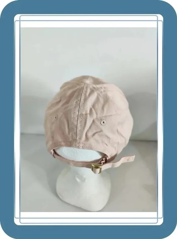 Casquette rose claire H&M, taille XS/S, très bon état - photo numéro 2