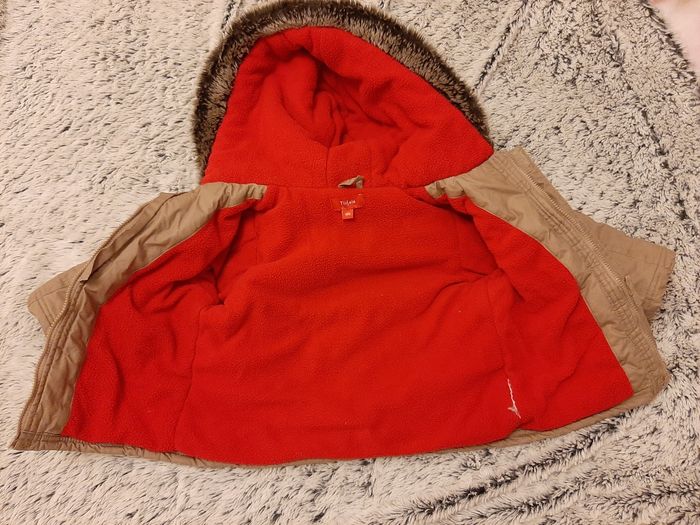 Manteau 18 mois  doublé polaire - photo numéro 2