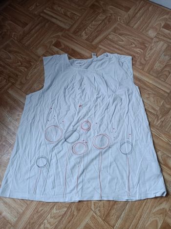 T-shirt/ débardeur fille Okaïdi taille 12 ans en bon état