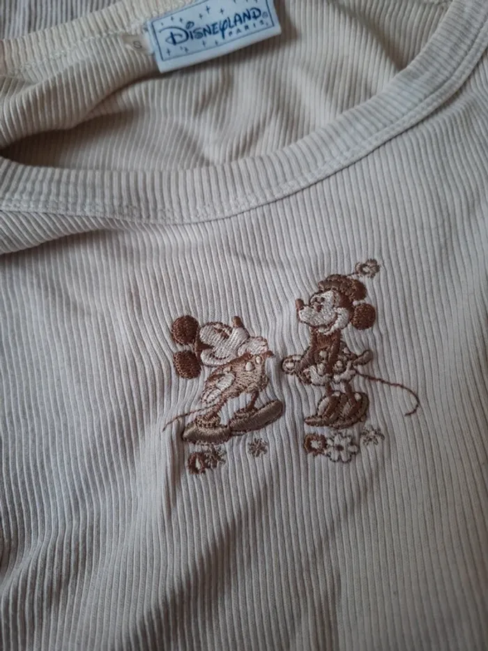 T shirt côtelé - photo numéro 3