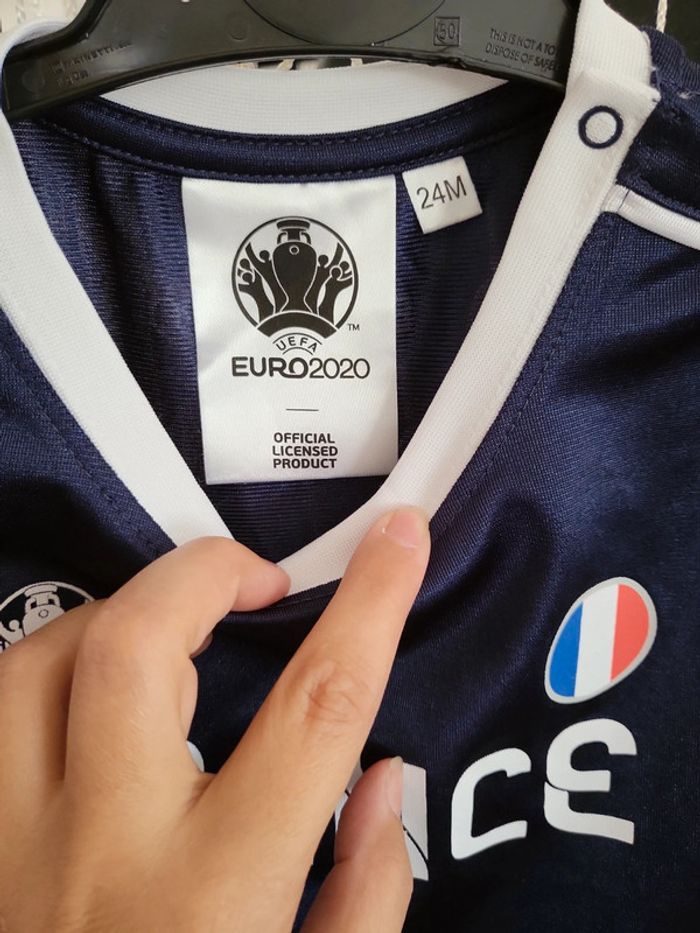 Tee-shirt euro 2020 24 mois - photo numéro 2