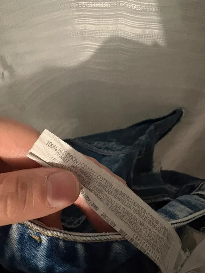 Short trouée bleu - photo numéro 6