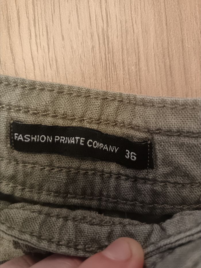 Short taille 36 fashion private company kaki - photo numéro 4