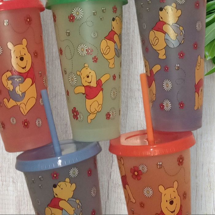 Grand gobelet à paille Winnie l'ourson disney - photo numéro 2