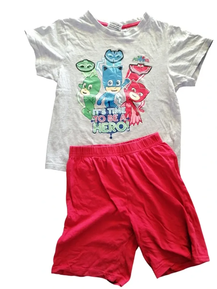 Pyjama short Pyjamasques taille 8 ans