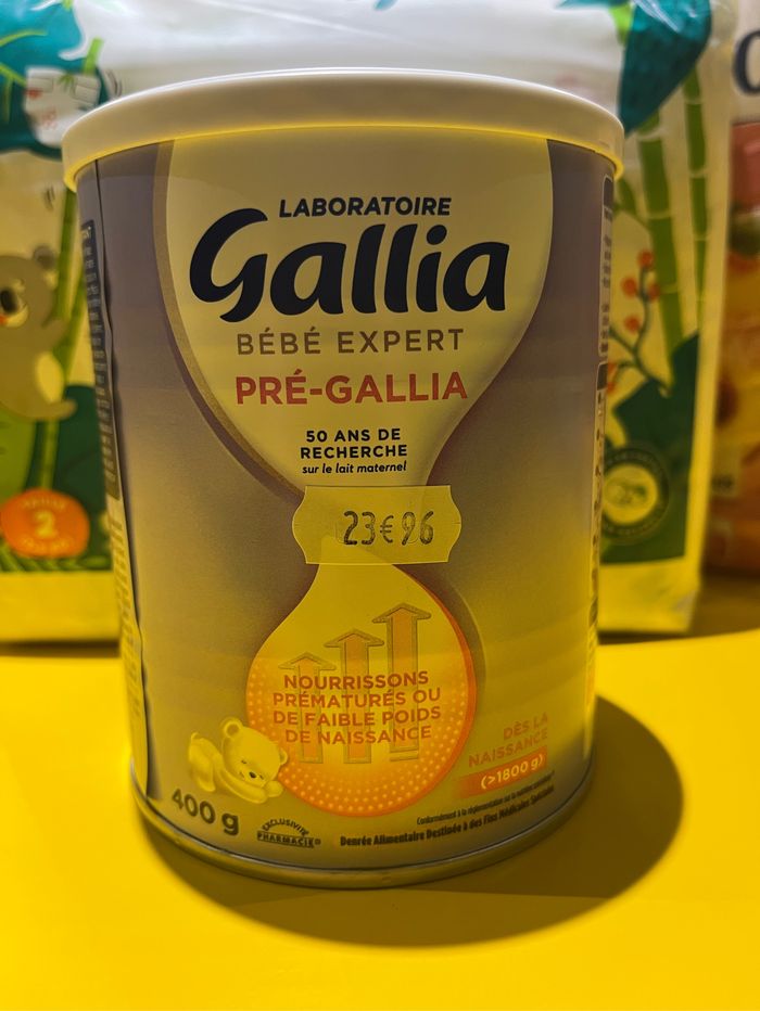 Lait pré-gallia neuf