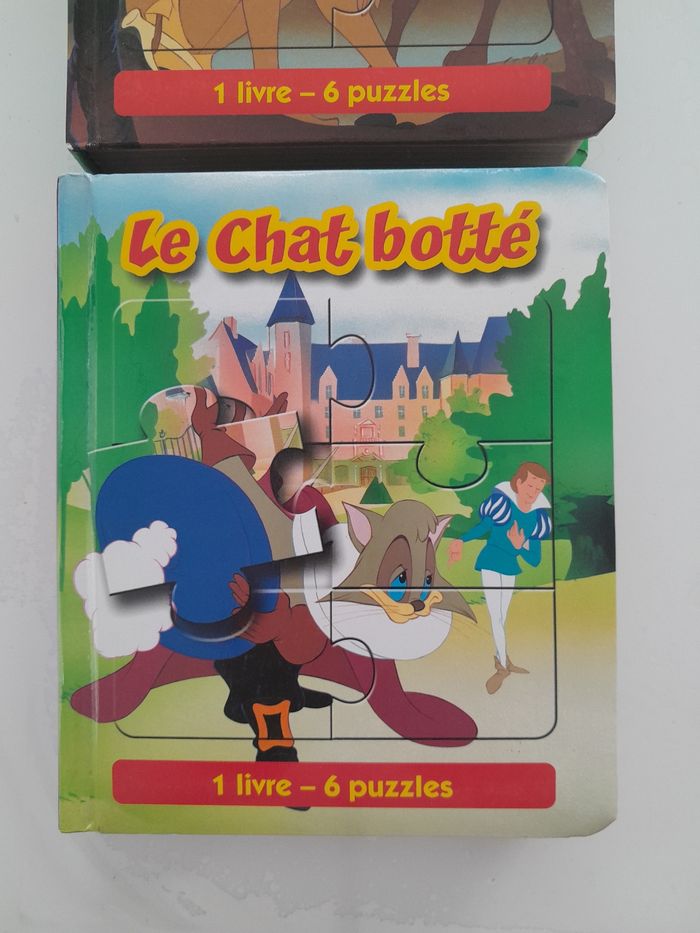 Lot 2 livres puzzles - photo numéro 3