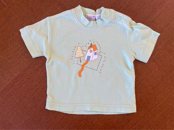 T-shirt manches courtes bébé 3 mois