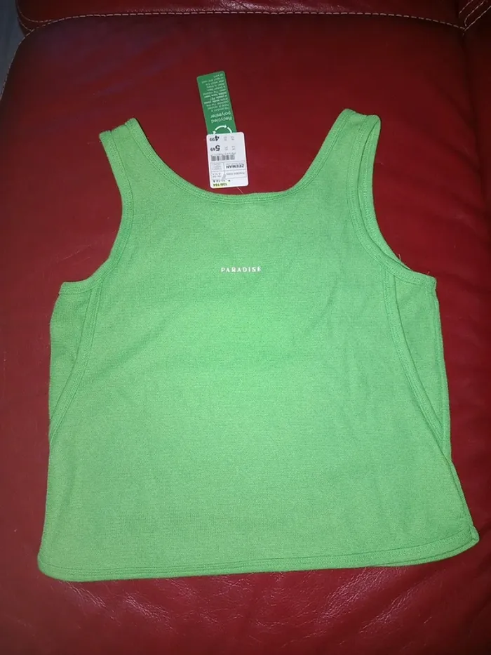 Débardeur 14 ans vert