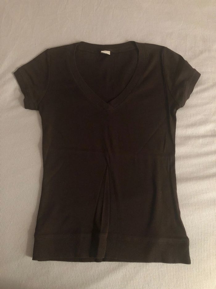 Haut manches courtes taille 2 camaïeu