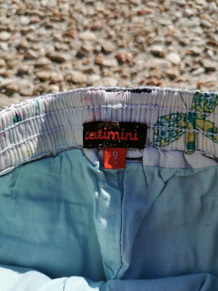 Panatalon gris foncé Catimini 9 mois - photo numéro 3