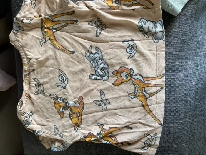 Ensemble t-shirt short Bambi Disney 24m fille - photo numéro 2