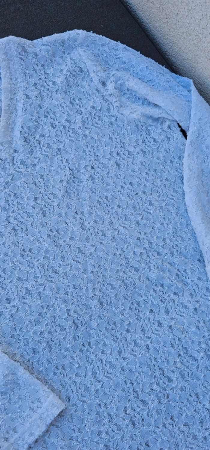 Tunique dentelle blanche 42/44 - photo numéro 2