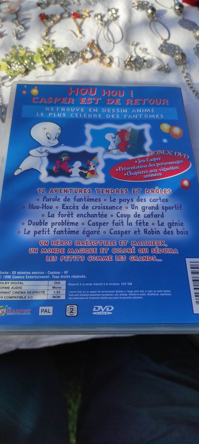 DVD  enfant Casper fait la fête - photo numéro 2