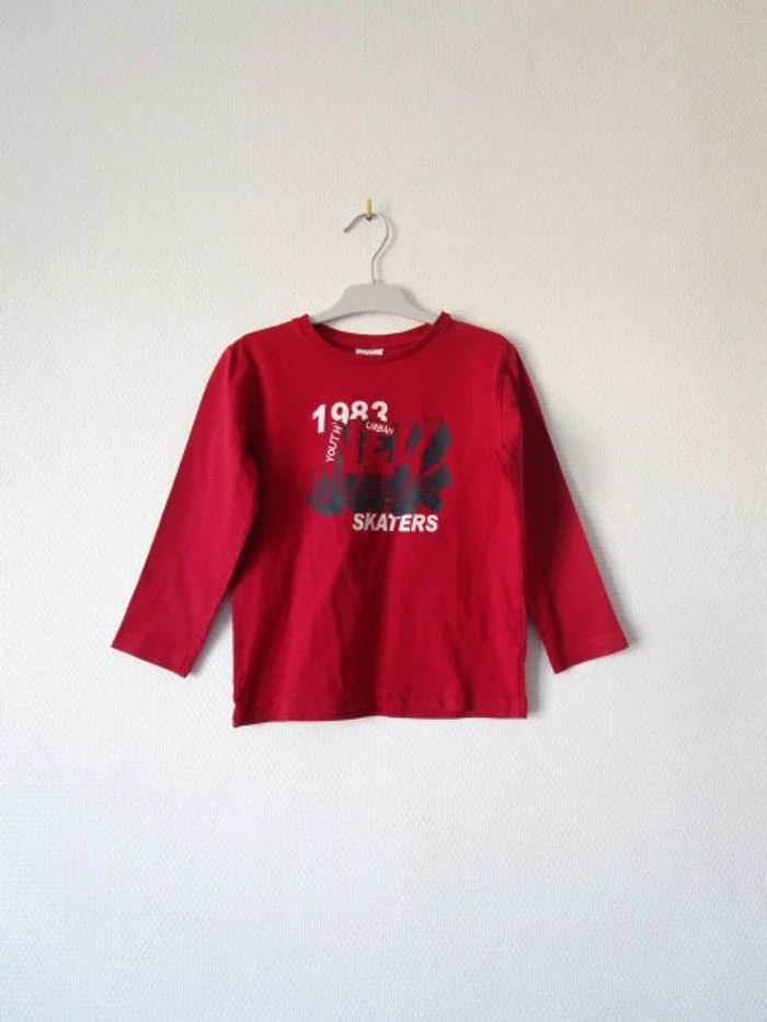 T-shirt rouge TAO 5 ans