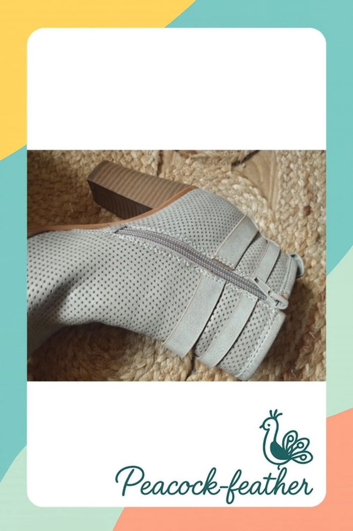 Bottines talons beiges 36 - photo numéro 5