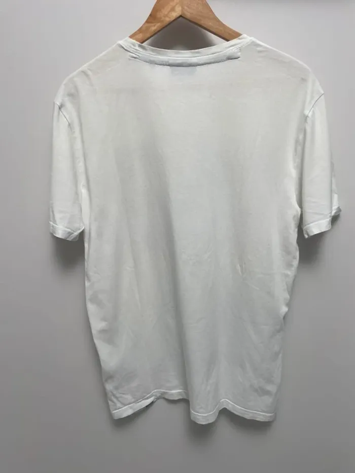 T-shirt white Paris Kaporal Mens Size Large - photo numéro 5