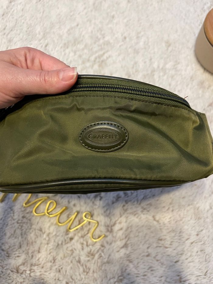 Sac banane matelassé kaki - Grafitty - photo numéro 5