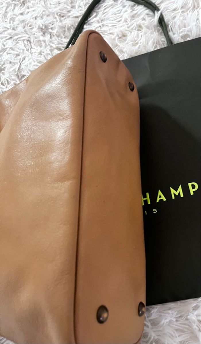 Sac longchamp camel beige 👜 - photo numéro 3