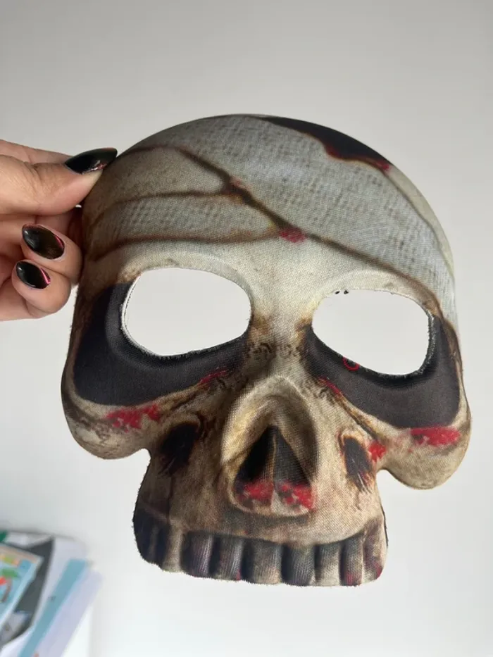 Masque déguisement tête de mort - photo numéro 2