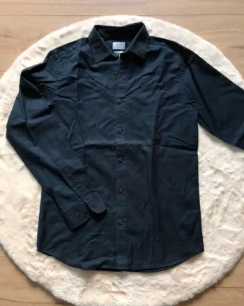 Chemise costume slim fit noire Selected 40