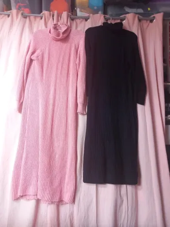 Lot robes longues hiver taille M
