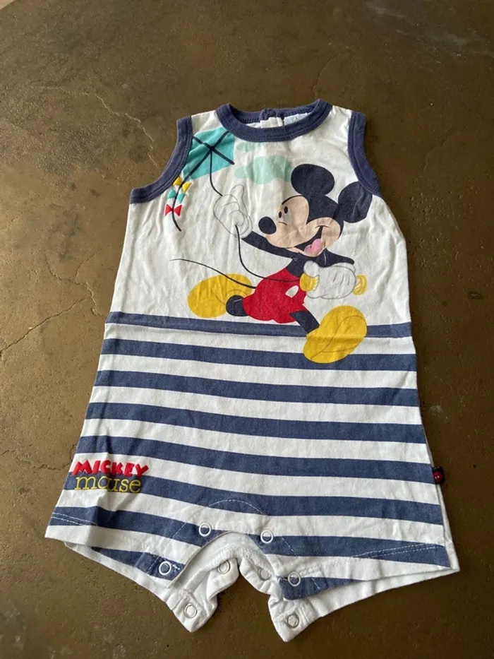 Barboteuse Mickey 9 mois