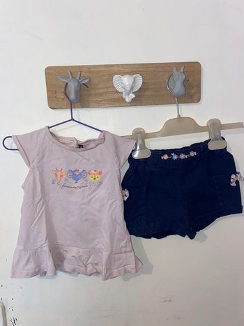 Ensemble short et T-Shirt, 24 mois, Sergent Major.