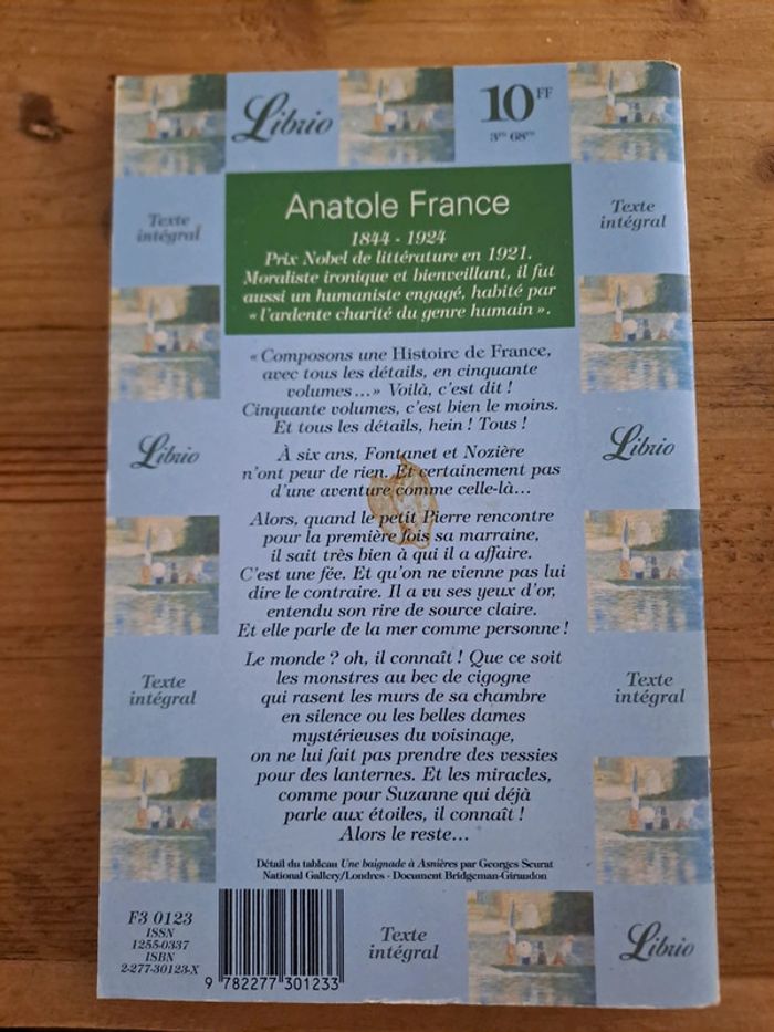 Le Livre de mon Ami, Anatole France - photo numéro 2