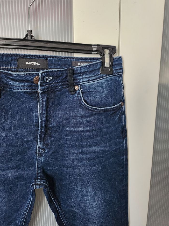 Jeans slim feat kaporal  garcon taille 14ans - photo numéro 3