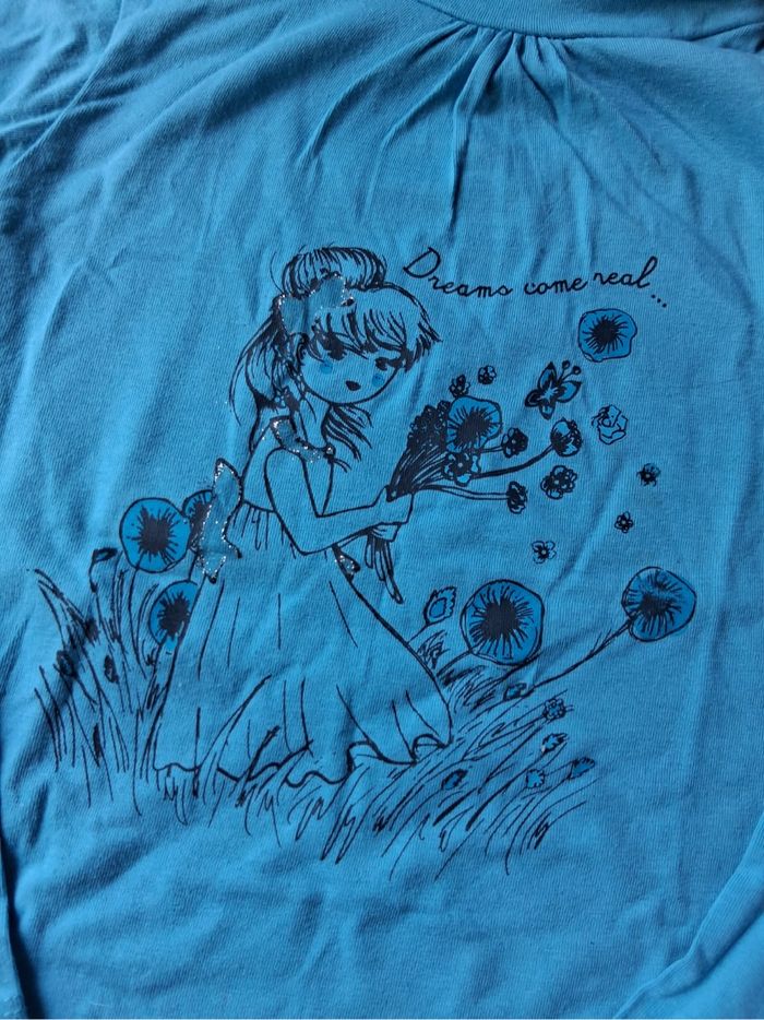 Sous pull bleu - photo numéro 2