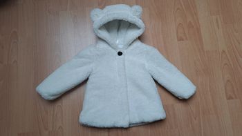 Manteau tout doux blanc