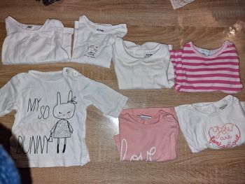 Lot de 7 tshirt 3 mois