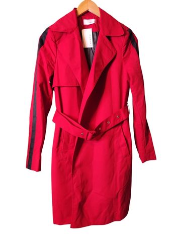 Trench rouge taille 36