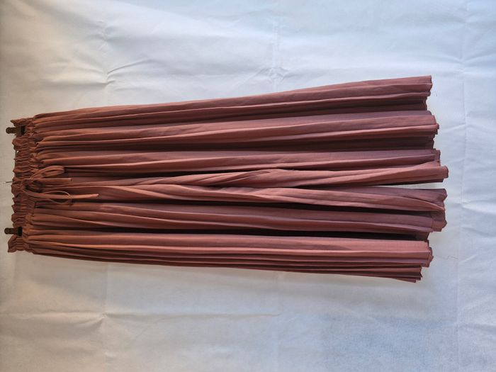 Pantalons à jambes larges XS Shein Vieux rose