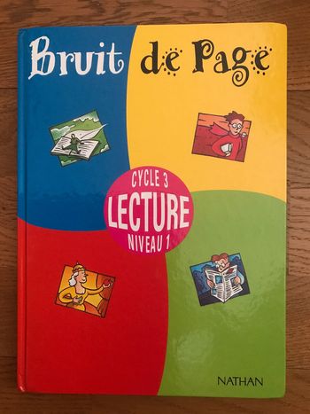 Bruit de page - Lecture CE2