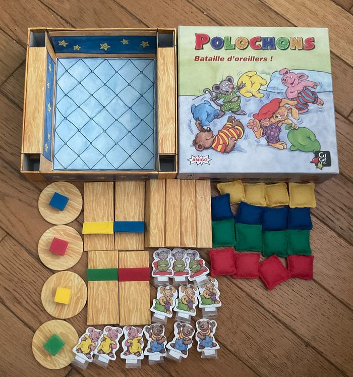 Jeu polochon bataille d oreillers - photo numéro 2