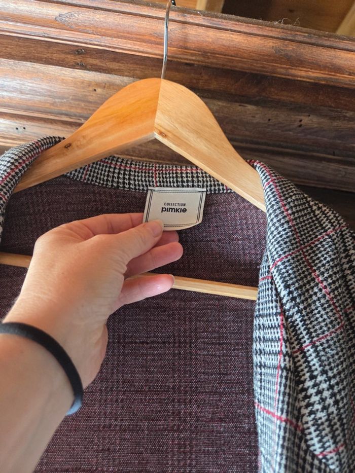 Veste a carreaux - photo numéro 5