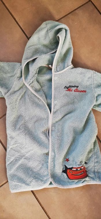 Peignoir de bain 18 mois cars