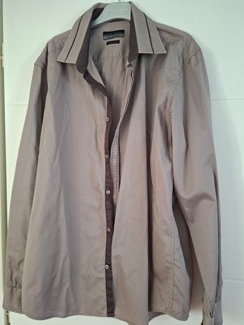 Chemise homme 2 tons