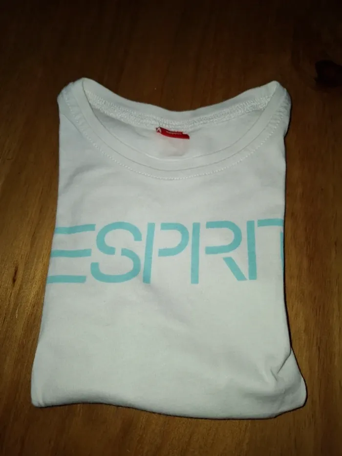 T-shirt blanc Esprit 6/7 ans - photo numéro 3