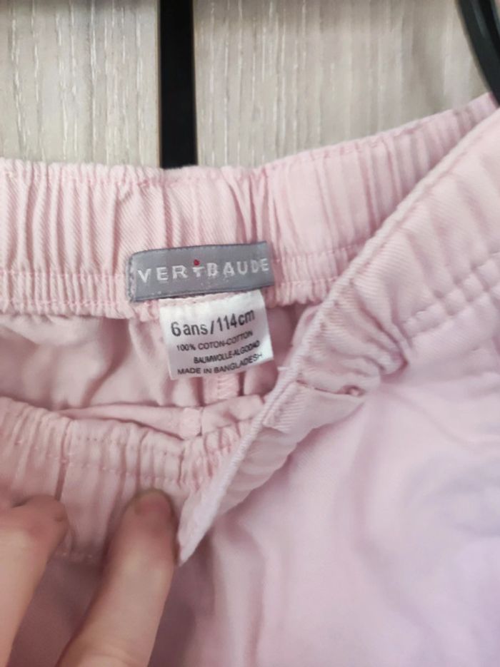Pantalon rose a enfiler Verbaudet 6 ans - photo numéro 2