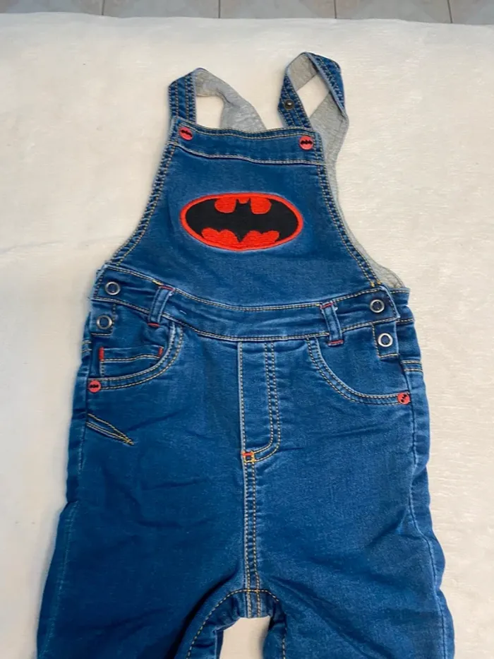 Belle salopette batman doublé chaud 2 ans - photo numéro 4