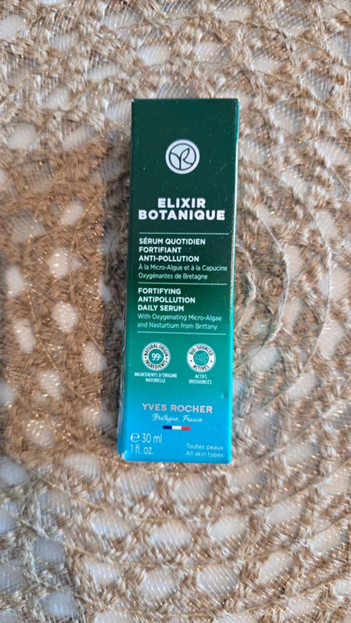 Elixir Botanique sérum Yves Rocher
