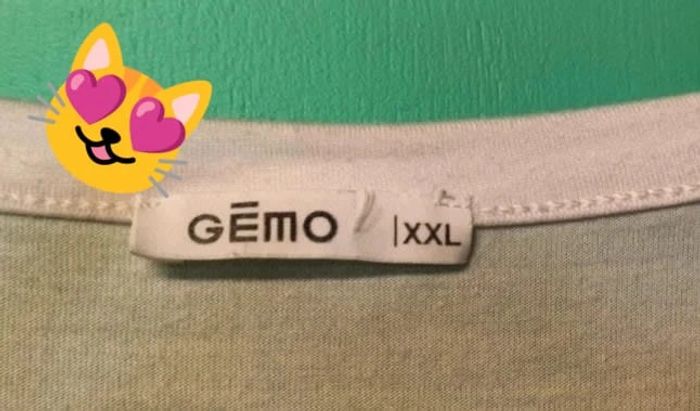 Maillot blanc Gémo XXL - photo numéro 2