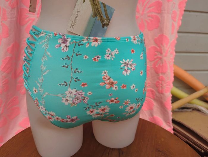 Bikini bandeau taille haute Sunseeker S - photo numéro 14