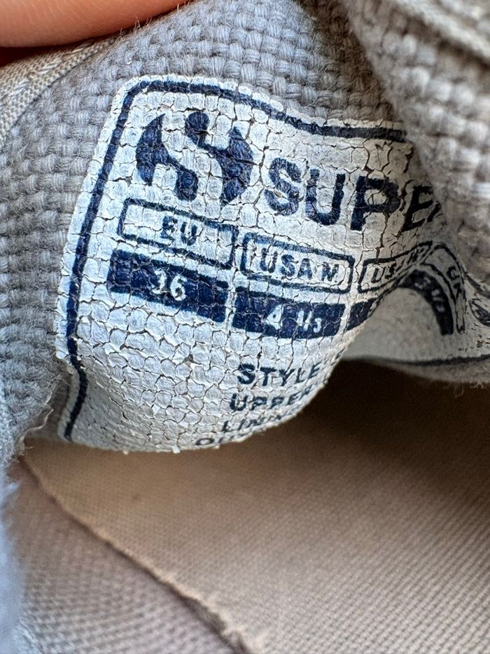Baskets Superga Grise - Taille 36 - photo numéro 6