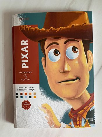 Livre Coloriages Mystères Disney Pixar