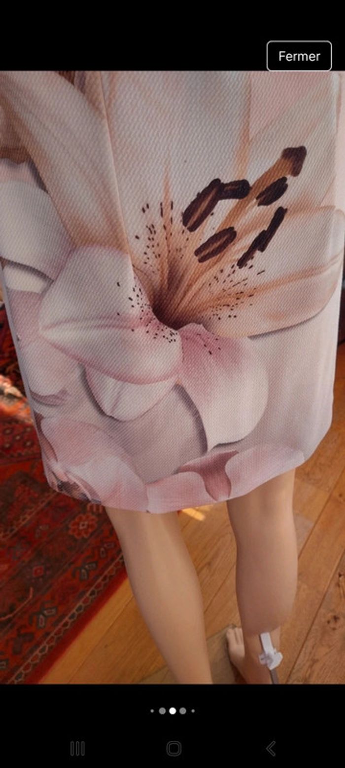 Robe Batida fond rose taille 1 (36) - photo numéro 10