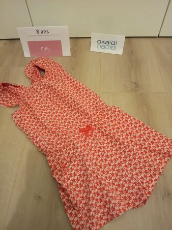 Combishort fille 8 ans Okaïdi